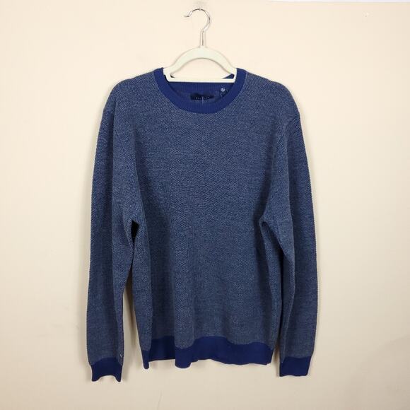 Toscano Wool Blend Crew Neck Sweater Size XL - Picture 1 of 11